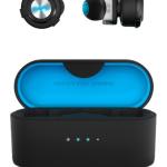 Auriculares Bluetooth True Wireless ESG 6 (Preto/Azul) - ENERGY SISTEM