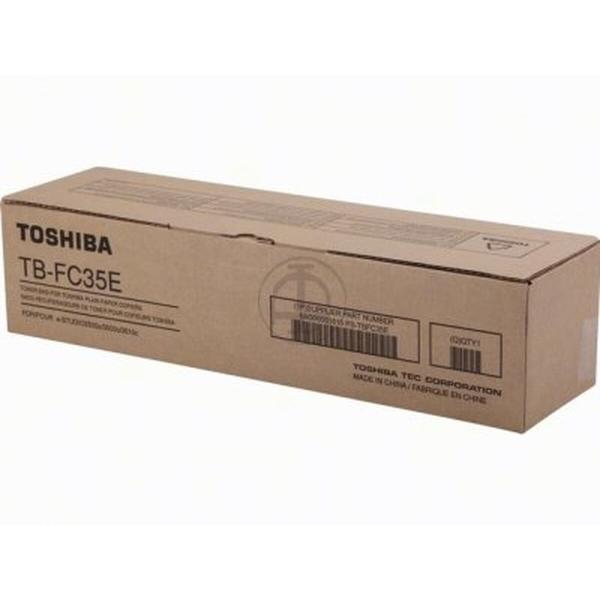Recipiente para toner residual Toshiba e-STUDIO2500c/3500c/3510c Branco Preto