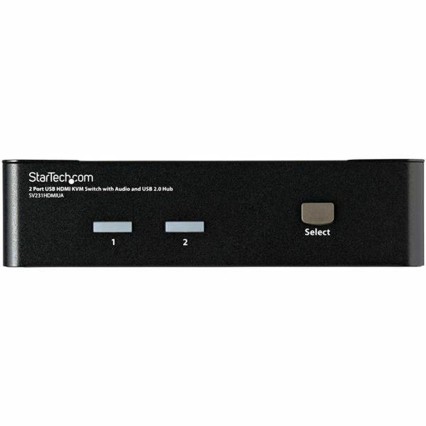 Switch KVM Startech SV231HDMIUA FHD HDMI USB Preto