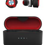Auriculares Bluetooth True Wireless FE 650 (Preto/Vermelho) - ENERGY SISTEM