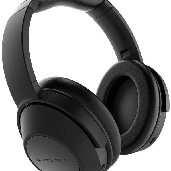 Auscultadores Bluetooth Travel 6 ANC (Preto) - ENERGY SISTEM