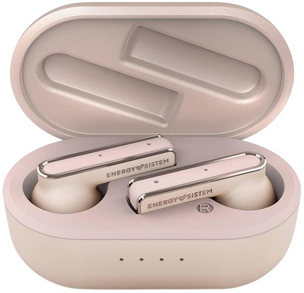 Auriculares Bluetooth True Wireless Style 4 (Rosa Dourado) - ENERGY SISTEM