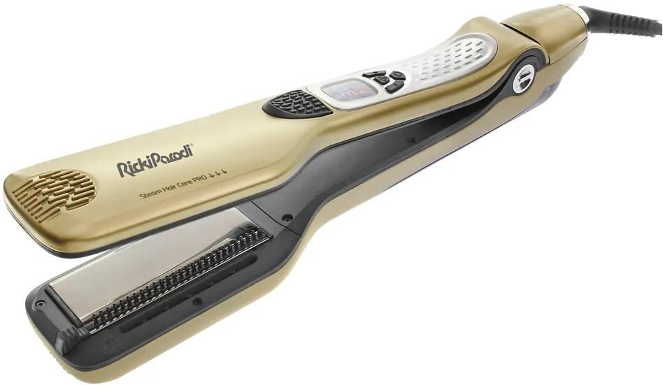 Alisador de Cabelo Vappro Vapor 250W (Dourado) - RICKIPARODI