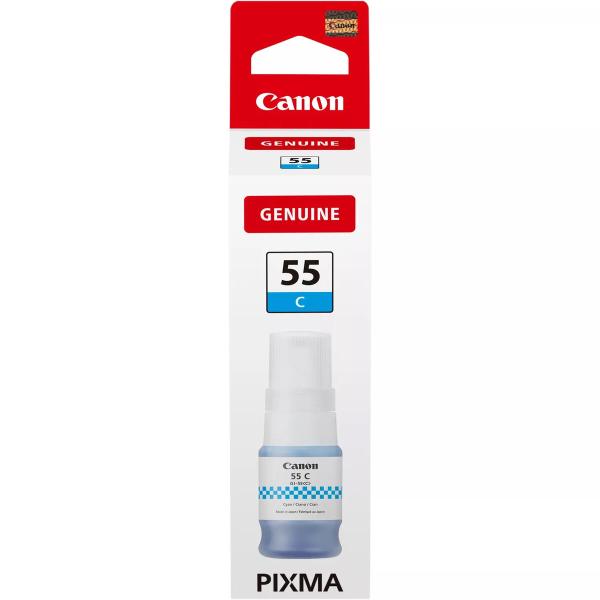 Tinteiro de Tinta Original Canon GI-55 C (1 Unidade)