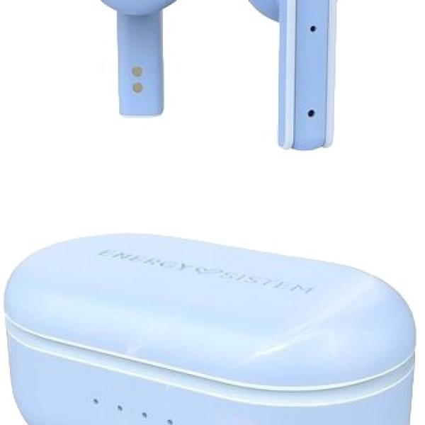 Auriculares Bluetooth Senshi Eco True Wireless Stereo (Azul Claro) - ENERGY SISTEM