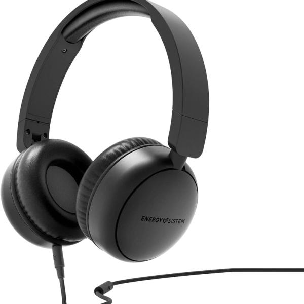 Auscultadores Soundspire c/ Fios (Preto) - ENERGY SISTEM