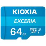 Cartão de Memória Micro SD com Adaptador Kioxia Exceria UHS-I Classe 10 Azul