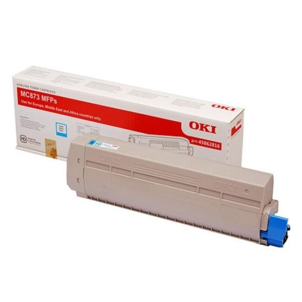 Toner a Laser MC873 Ciano (10000 páginas) - OKI