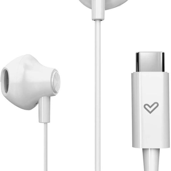 Auriculares EasyPods c/ Fios (Branco) - ENERGY SISTEM
