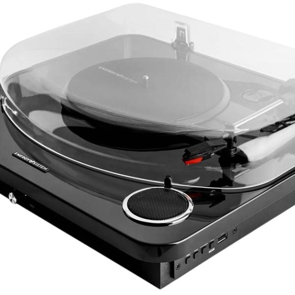 Gira Discos Bluetooth BlackSpin 33/45/78 RPM - ENERGY SISTEM