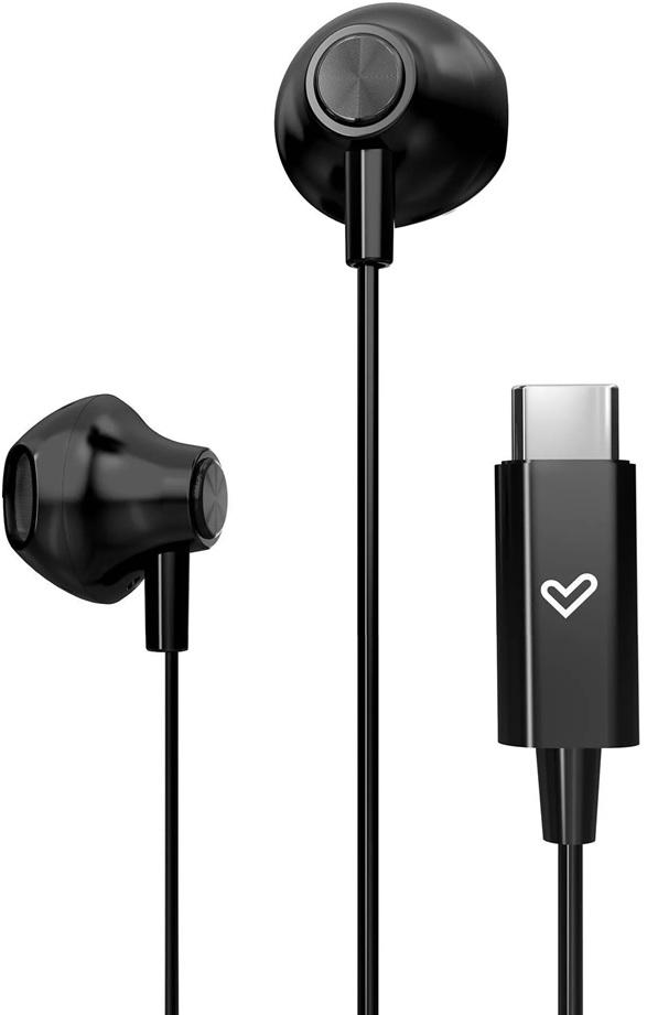Auriculares EasyPods c/ Fios (Preto) - ENERGY SISTEM