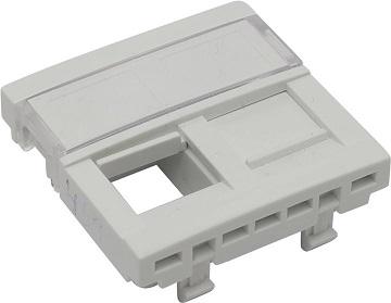 Módulo Duplo p/ Keystones RJ Série Quadro 45 - EFAPEL