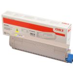 Toner a Laser C833/C843 Amarelo (10000 páginas) - OKI
