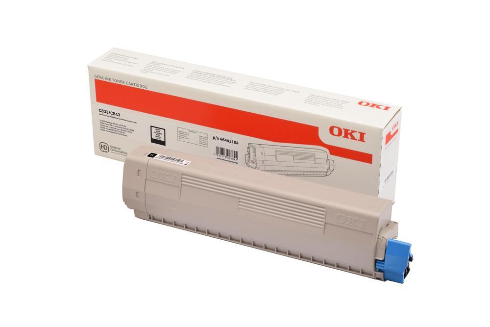Toner a Laser Preto (10000 páginas) - OKI