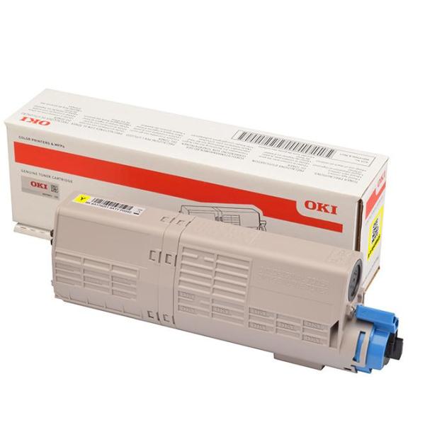 Toner OKI C532/MC573 Amarelo 6000 Pág - 46490605