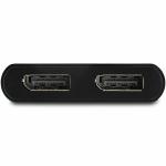 Splitter DisplayPort Startech MSTDP122DP Preto 4K Ultra HD