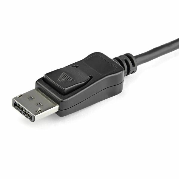 Splitter DisplayPort Startech MSTDP122DP Preto 4K Ultra HD