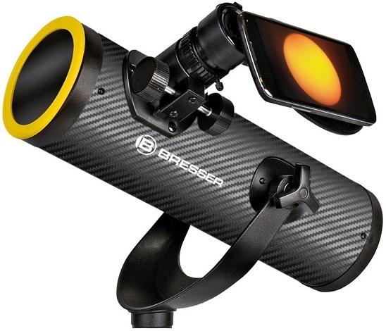 Telescópio Solarix Refletor 18x (Preto/Prateado) - BRESSER