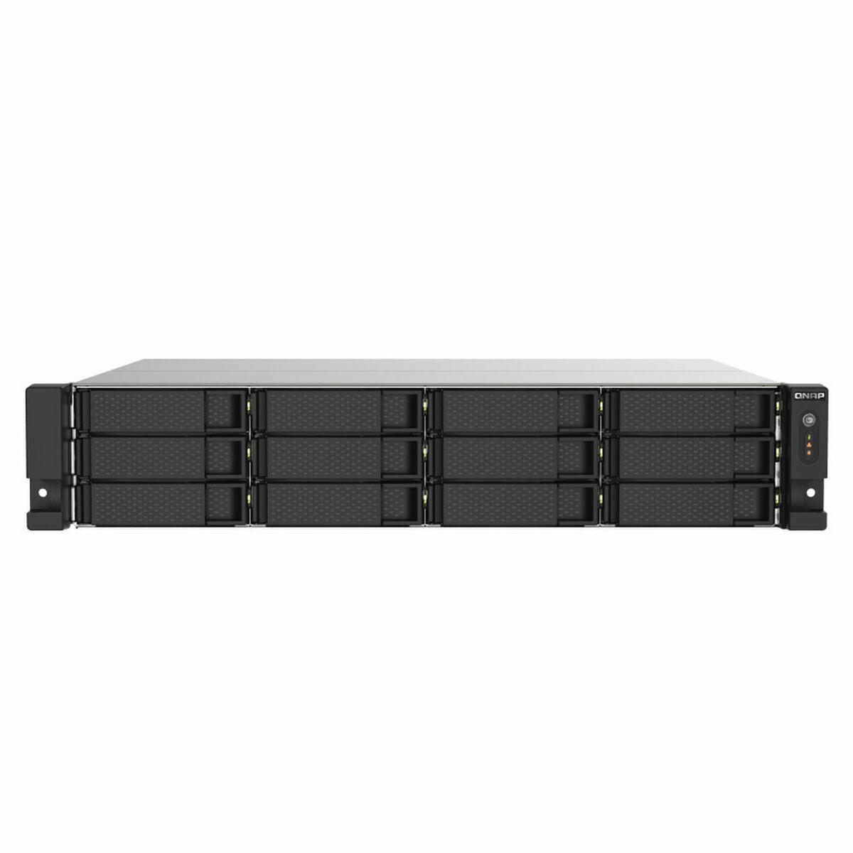 Armazenamanto em Rede NAS Qnap TS-1273AU-RP-8G Preto Cinzento Alumínio