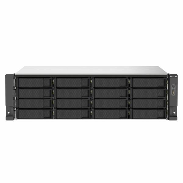 Armazenamanto em Rede NAS Qnap TS-1673AU-RP-16G Preto Cinzento Preto/Cinzento AMD Ryzen V1500B