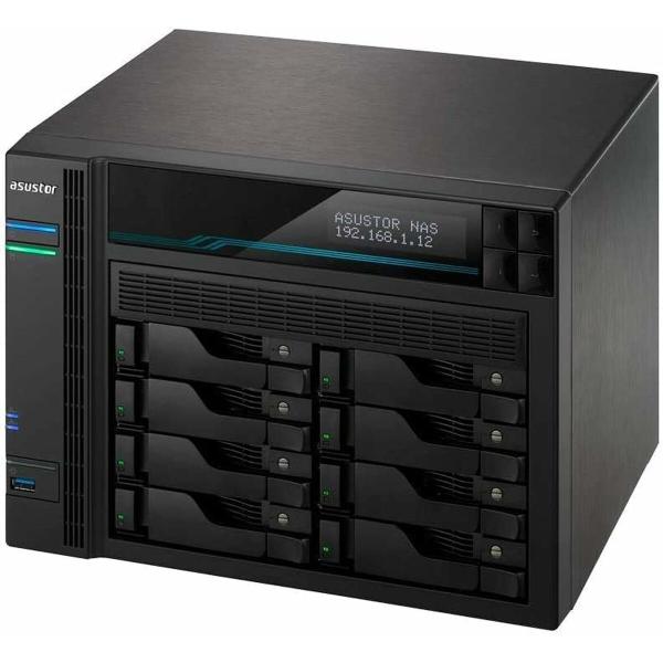 Armazenamanto em Rede NAS Asustor AS6508T Preto Intel Atom C3538