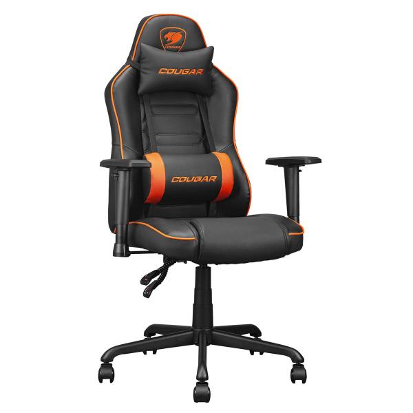 Cadeira de Gaming Cougar Fusion S Preto Preto/Laranja