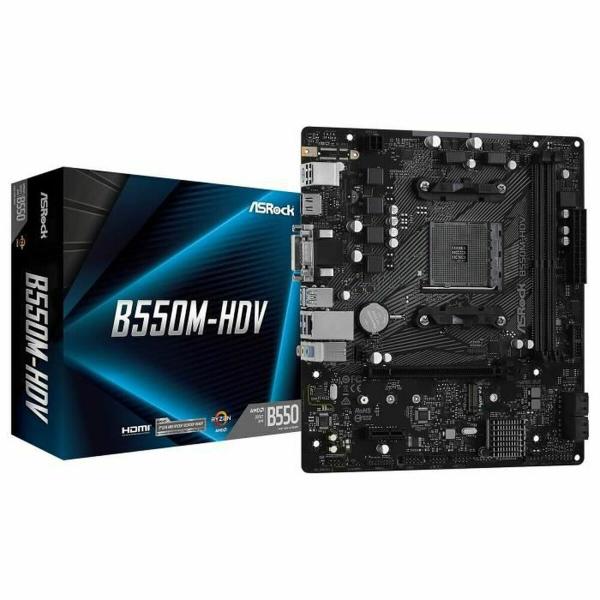 Placa Mãe ASRock B550M-HDV AMD B550