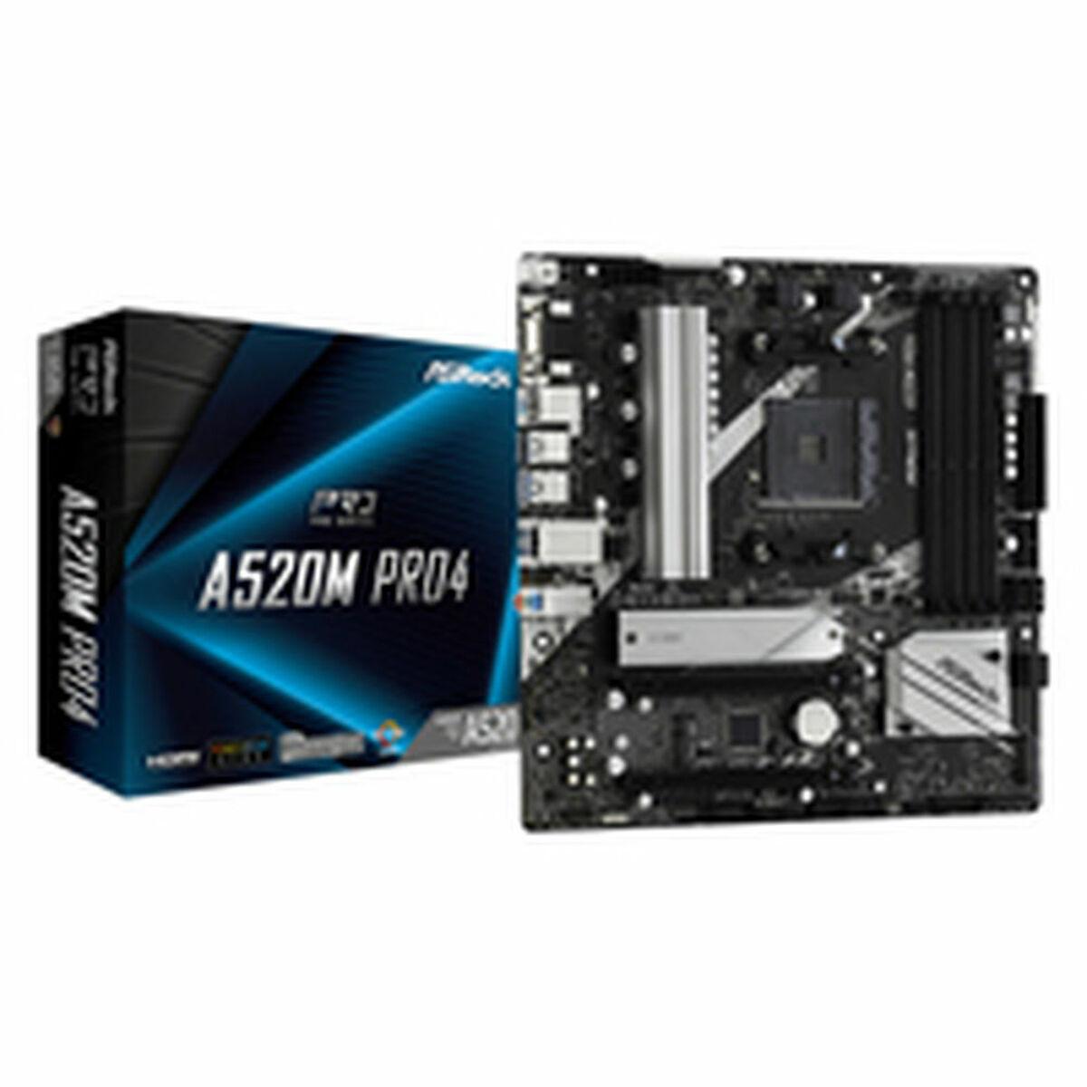 Placa Mãe ASRock A520M Pro4 AMD AM4