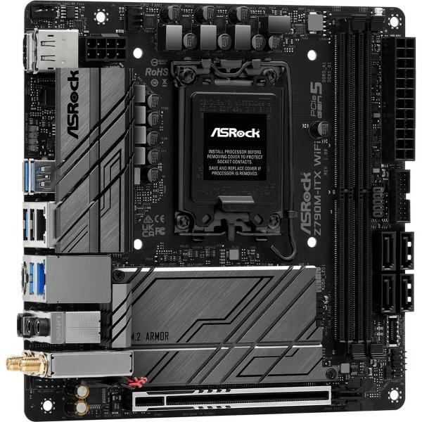 Placa Mãe ASRock Z790M-ITX WiFi LGA 1700 INTEL Z790