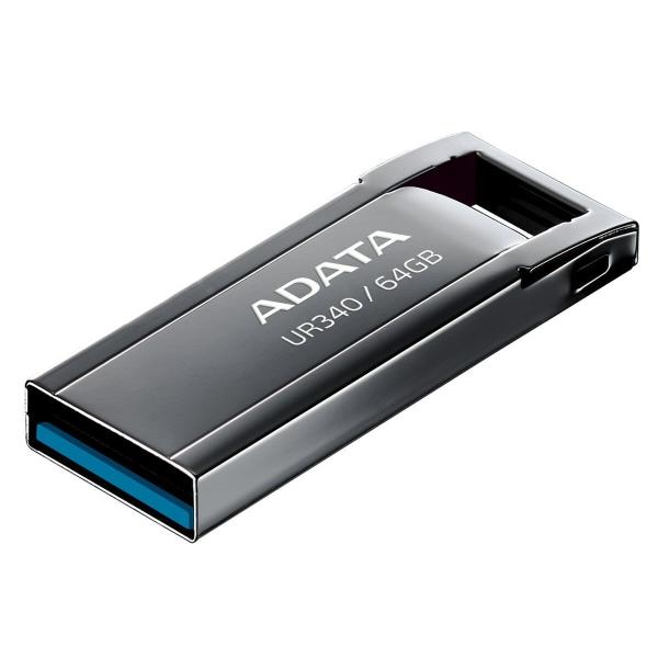 Memória USB Adata AROY-UR340-64GBK 64 GB Preto