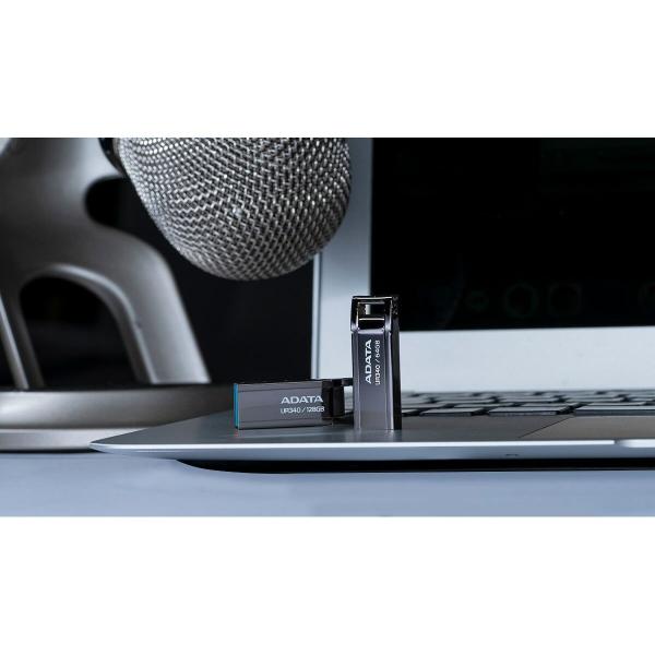 Memória USB Adata AROY-UR340-64GBK 64 GB Preto