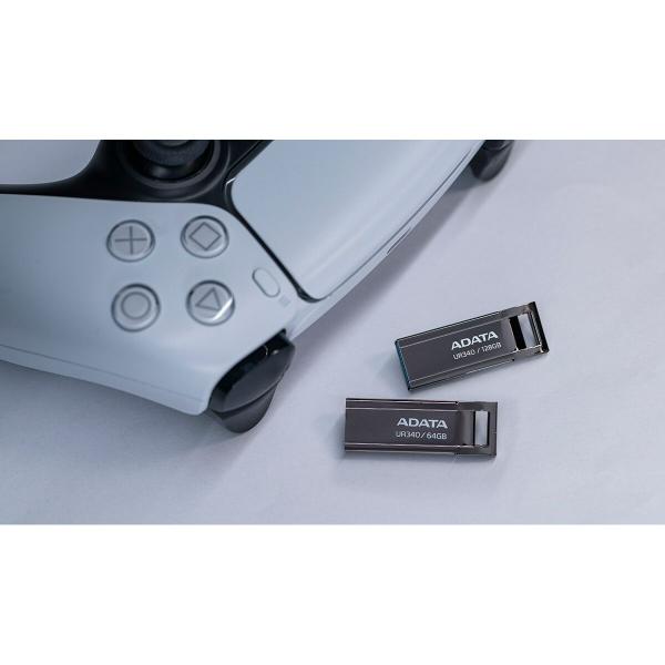 Memória USB Adata AROY-UR340-64GBK 64 GB Preto