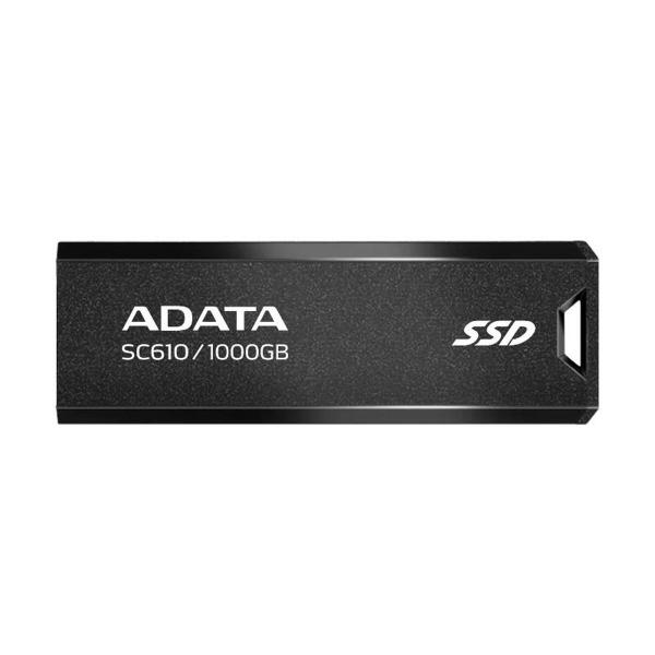 Disco Duro Externo Adata SC610-1000G-CBK SSD 1 TB Preto