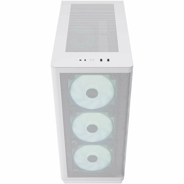 Caixa Semitorre ATX Aerocool APNX-C1-WT-V1-ARGB Branco