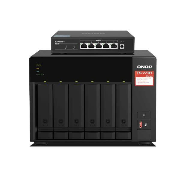 Armazenamanto em Rede NAS Qnap TS-673A-SW5T