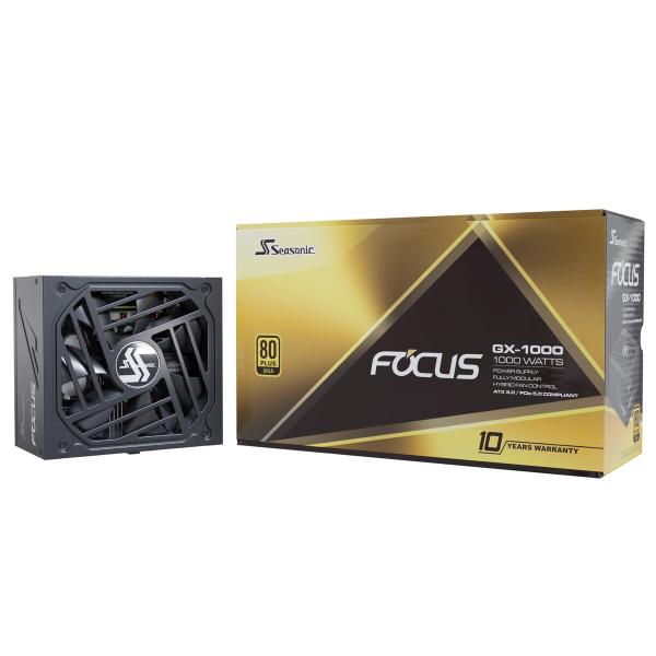 Fonte de Alimentação SeaSonic FOCUS-GX-1000-V4 1000 W 80 Plus Gold