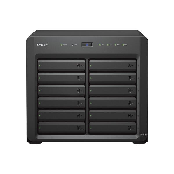 Armazenamento em rede Synology DS3622XS+ Preto