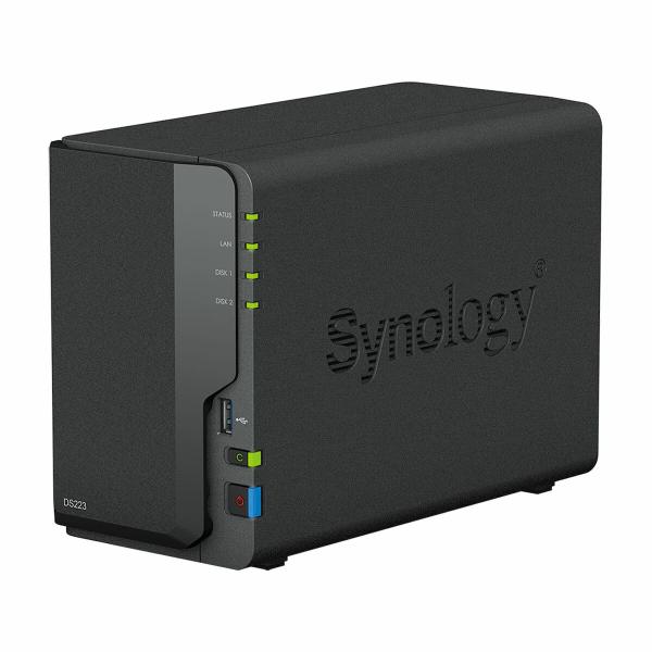 Armazenamanto em Rede NAS Synology DS223 Preto
