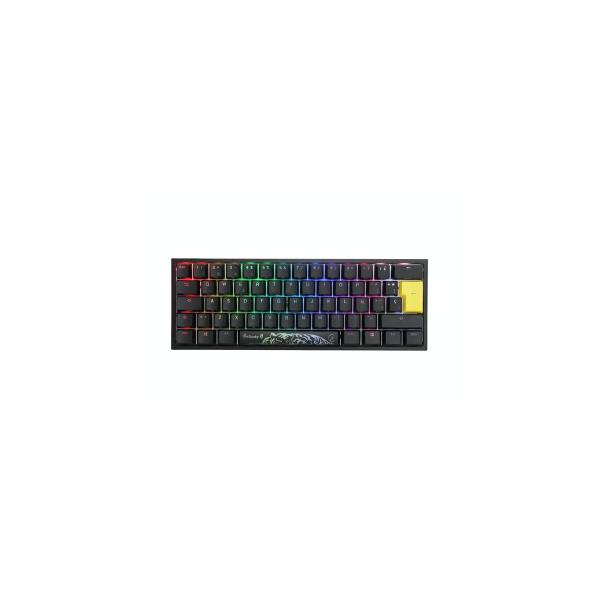 Teclado Gaming Ducky One 2 Pro Mini Preto Qwerty espanhol