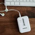 Rádio Portátil Sangean Branco AM/FM