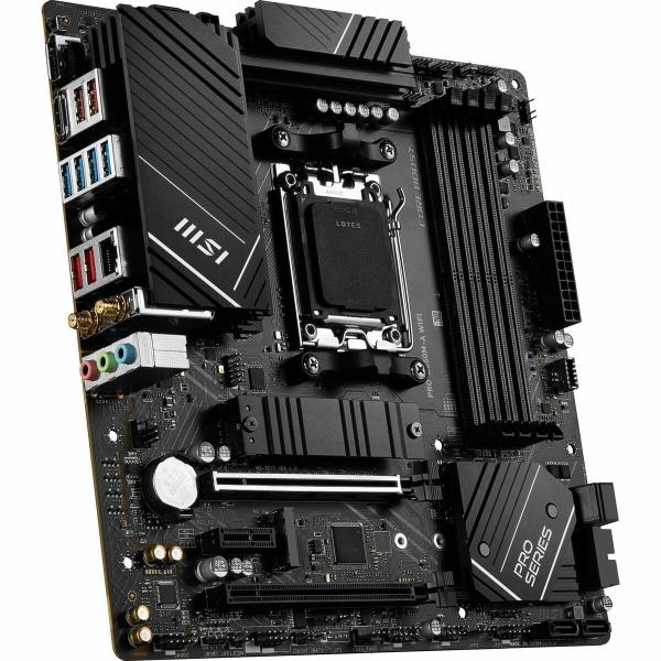 Placa Mãe MSI PRO B650M-A WIFI AMD AMD B650 AMD AM5
