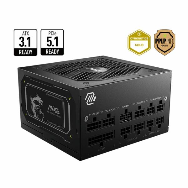 Fonte de Alimentação MSI 306-7ZP8D11-CE0 850 W 80 Plus Gold