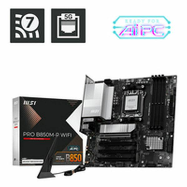 Placa Mãe MSI PRO B850M-P WIFI AMD AM5