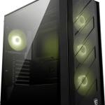 Caixa ATX MAG Forge 330R Airflow Tempered Glass (Preto) - MSI