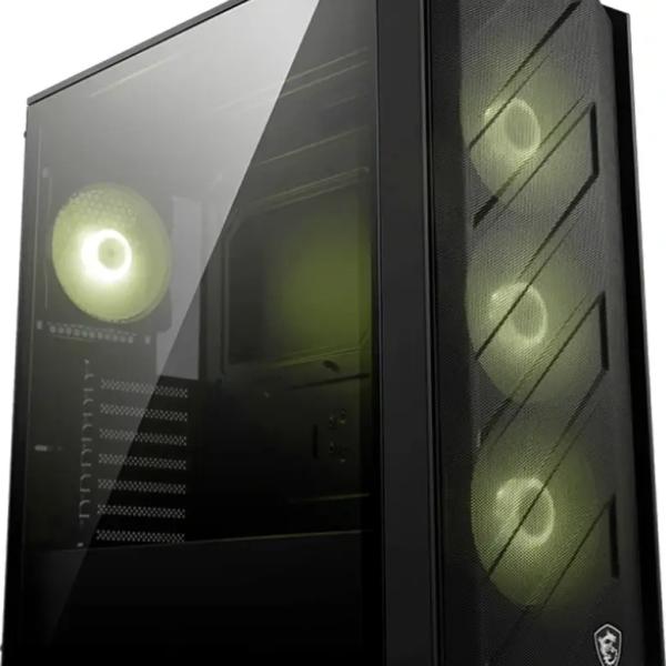 Caixa ATX MAG Forge 330R Airflow Tempered Glass (Preto) - MSI