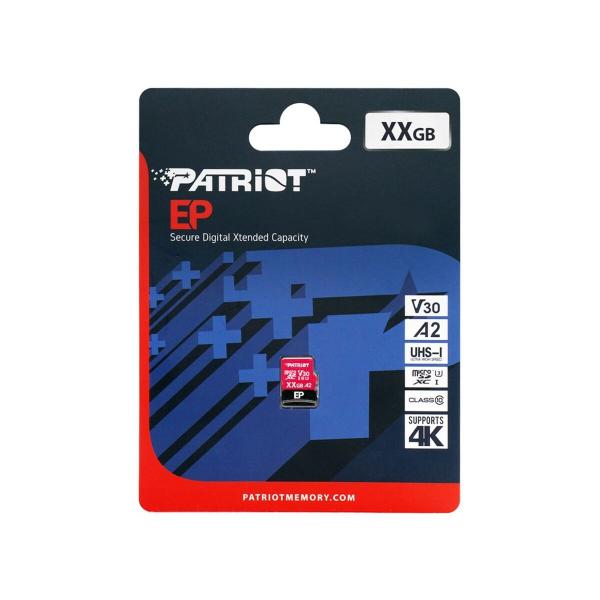 Cartão de Memória Micro SD com Adaptador Patriot Memory PEF256GEP32MCX 256 GB