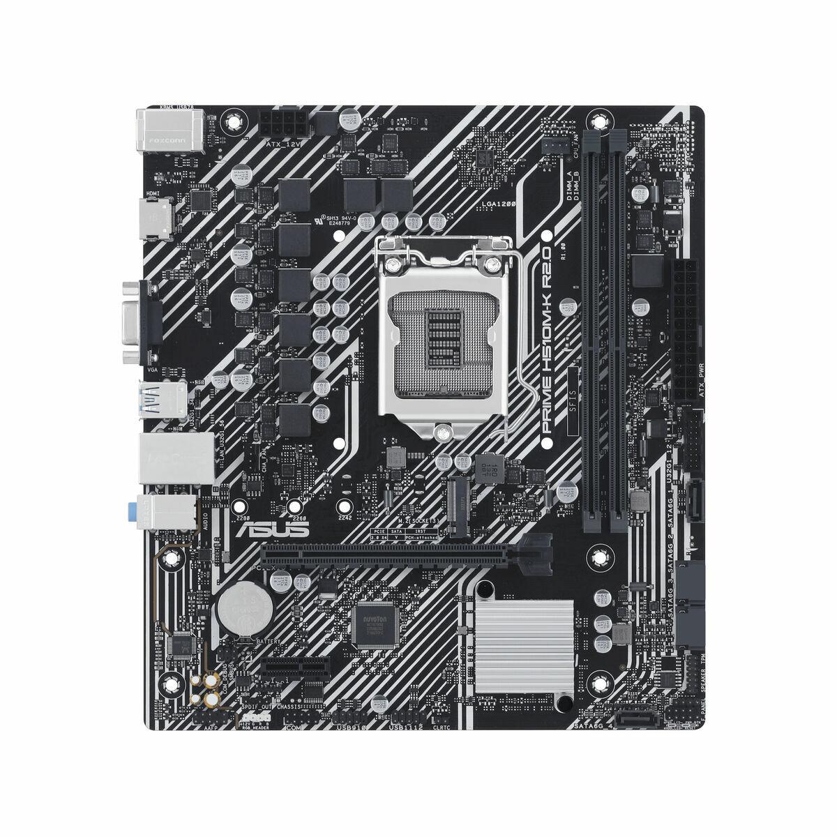 Placa Mãe Asus PRIME H510M-K R2.0 LGA 1200 Intel Intel H470