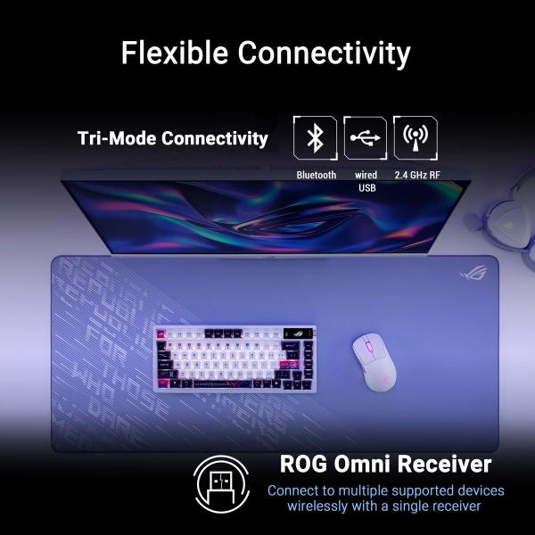 Rato Asus 90MP04A0-BMUA10 Branco