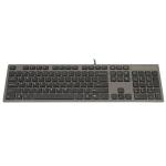 Teclado A4 Tech KV-300H QWERTY Preto Cinzento Monocromática Preto/Cinzento