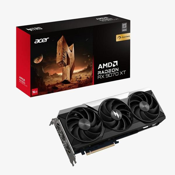 Placa Gráfica Acer DP.Z4DWW.P01 radeon rx 9070 xt 16 GB GDDR6